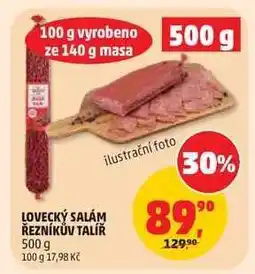 Penny Market LOVECKÝ SALÁM ŘEZNÍKŮV TALÍŘ nabídka