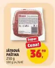 Penny Market Játrová paštika nabídka