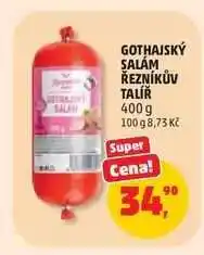 Penny Market GOTHAJSKÝ SALÁM ŘEZNÍKŮV TALÍŘ nabídka