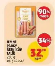 Penny Market JEMNÉ PÁRKY ŘEZNÍKŮV TALÍŘ nabídka