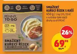Penny Market Smažený kuřecí řízek s kaší nabídka
