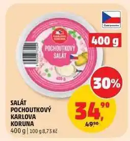 Penny Market SALÁT POCHOUTKOVÝ KARLOVA KORUNA nabídka