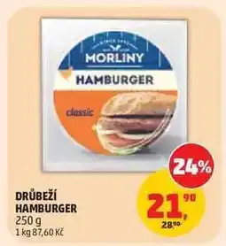 Penny Market DRŮBEŽÍ HAMBURGER nabídka