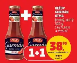 Penny Market KEČUP GURMÁN OTMA nabídka