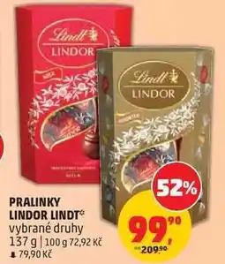 Penny Market PRALINKY LINDOR LINDT nabídka