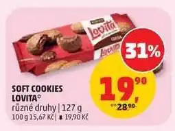 Penny Market SOFT COOKIES LOVITA nabídka
