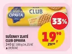 Penny Market Sušenky Zlaté Club Opavia nabídka