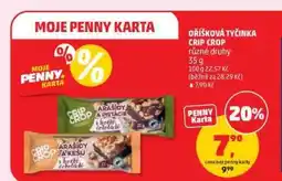 Penny Market OŘÍŠKOVÁ TYČINKA CRIP CROP nabídka