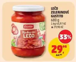Penny Market LEČO ZELENINOVÉ GUSTITO nabídka