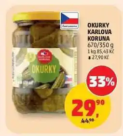 Penny Market Okurky Karlova Koruna nabídka