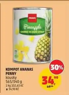 Penny Market KOMPOT ANANAS PENNY nabídka