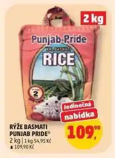 Penny Market RÝŽE BASMATI PUNJAB PRIDE nabídka