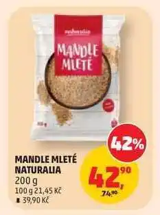 Penny Market MANDLE MLETÉ NATURALIA nabídka