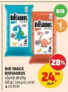 Penny Market BIO SNACK BIOSAURUS nabídka