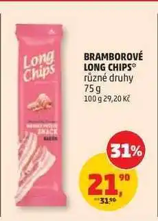 Penny Market BRAMBOROVÉ LONG CHIPS nabídka