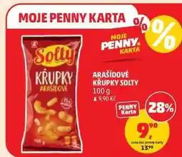 Penny Market ARAŠÍDOVÉ KŘUPKY SOLTY nabídka