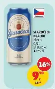 Penny Market Staročech Nealko plech 0,5l nabídka