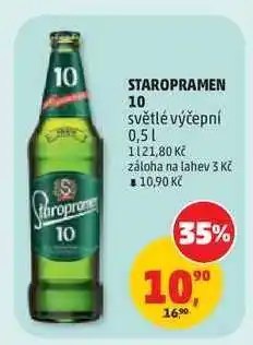 Penny Market STAROPRAMEN 10 světlé výčepní 0,5 l nabídka
