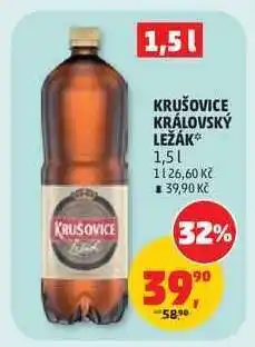 Penny Market Krušovice Královský ležák nabídka