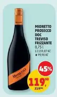 Penny Market Mionetto Prosecco DOC Treviso Frizzante nabídka