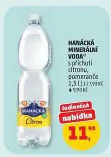 Penny Market Hanácká minerální voda nabídka