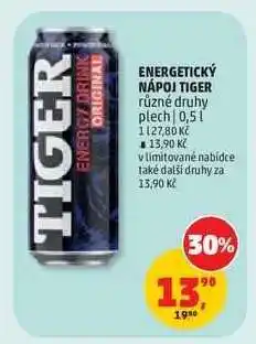 Penny Market ENERGETICKÝ NÁPOJ TIGER nabídka