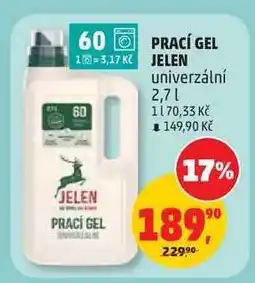 Penny Market PRACÍ GEL JELEN nabídka