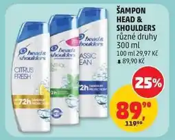 Penny Market ŠAMPON HEAD & SHOULDERS nabídka