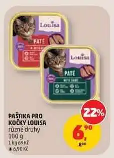 Penny Market PAŠTIKA PRO KOČKY LOUISA nabídka