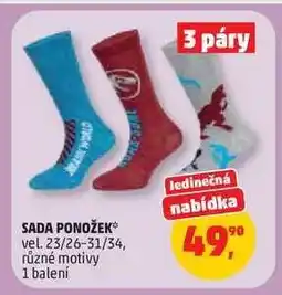 Penny Market Sada ponožek nabídka