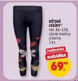 Penny Market Dětské legíny nabídka