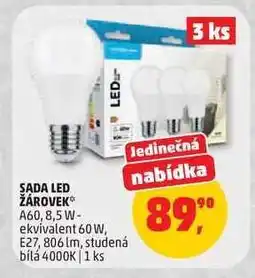 Penny Market SADA LED ŽÁROVEK nabídka