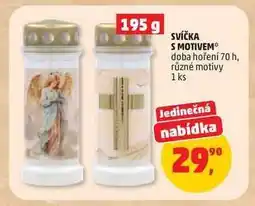 Penny Market SVÍČKA S MOTIVEM nabídka