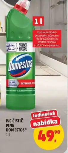 Penny Market WC ČISTIČ PINE DOMESTOS nabídka