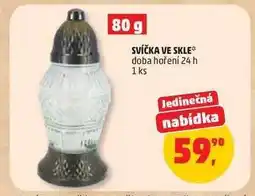 Penny Market Svíčka ve skle nabídka