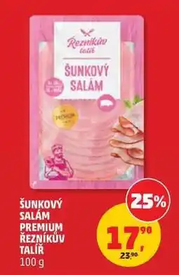 Penny Market Šunkový salám Premium Řezníkův talíř nabídka