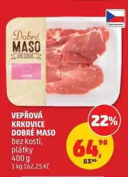 Penny Market Vepřová krkovice Dobré maso nabídka