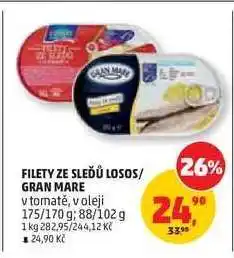 Penny Market Filety ze sledů losos/Gran Mare nabídka