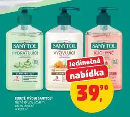 Penny Market TEKUTÉ MÝDLO SANYTOL nabídka