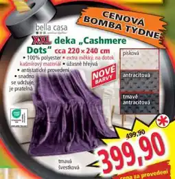 Norma XXL deka „Cashmere Dots“ nabídka