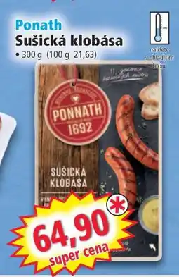 Norma Ponath Sušická klobása nabídka