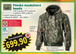 Norma Pánská maskáčová bunda nabídka