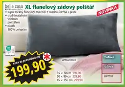 Norma XL flanelový zádový polštář nabídka