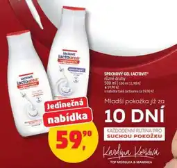 Penny Market SPRCHOVÝ GEL LACTOVIT nabídka