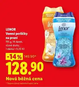 Lidl LENOR Vonné perličky na praní nabídka