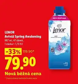 Lidl Lenor Aviváž Spring Awakening nabídka