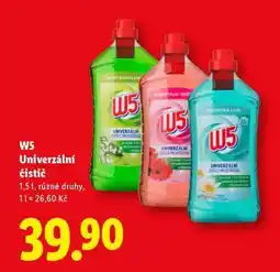 Lidl W5 Univerzální čistič nabídka