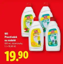 Lidl W5 Prostředek na nádobí nabídka
