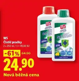 Lidl W5 Čistič pračky nabídka