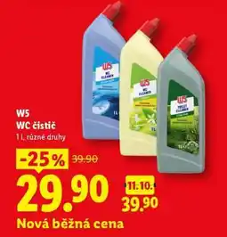 Lidl W5 WC ČISTIČ nabídka